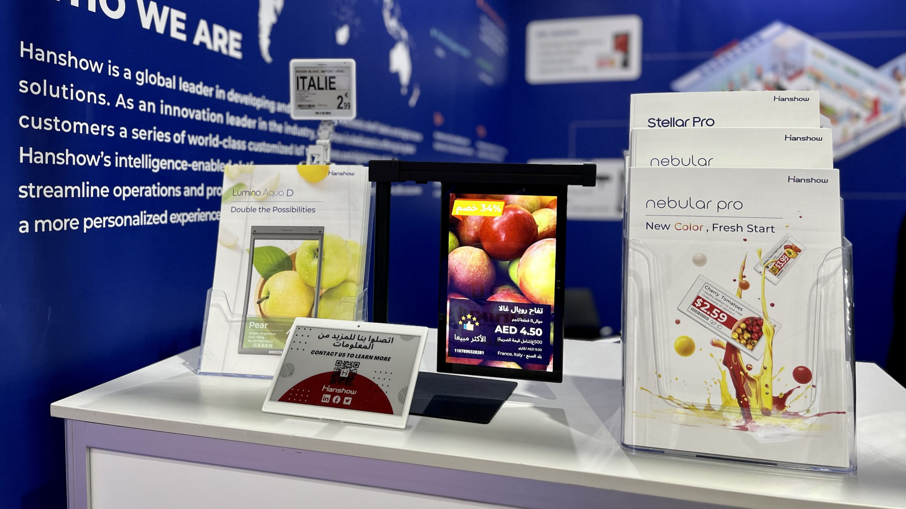 Hanshow Makes Middle East Debut at Dubai World Trade Centre, Showcasing Innovative Digital Retail Solutions